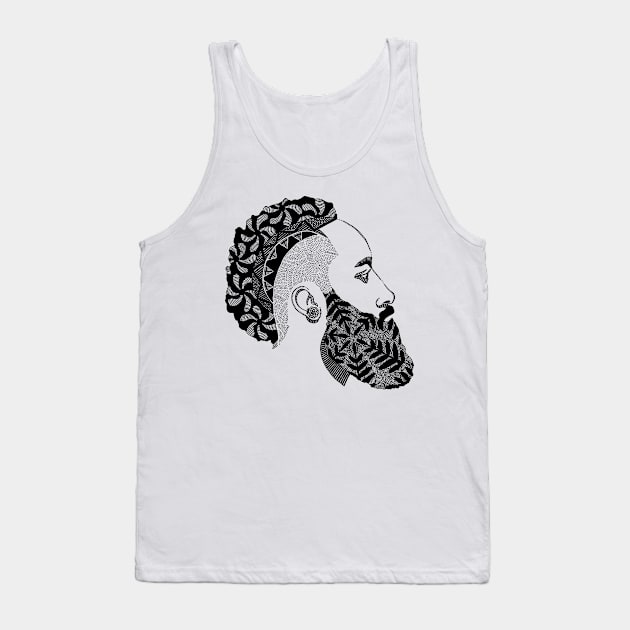 James Harden Tank Top by mijumiART